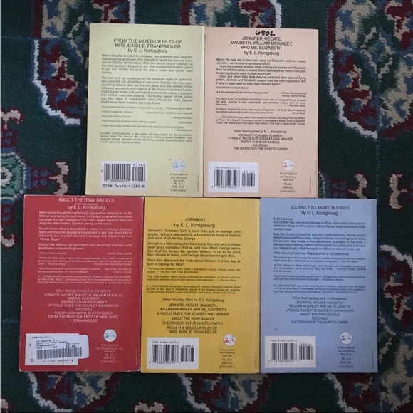 Vintage E. L. Konigsburg From the Mixed-up Files of Mrs. Basil E. Frankweiler - Picture 2 of 2